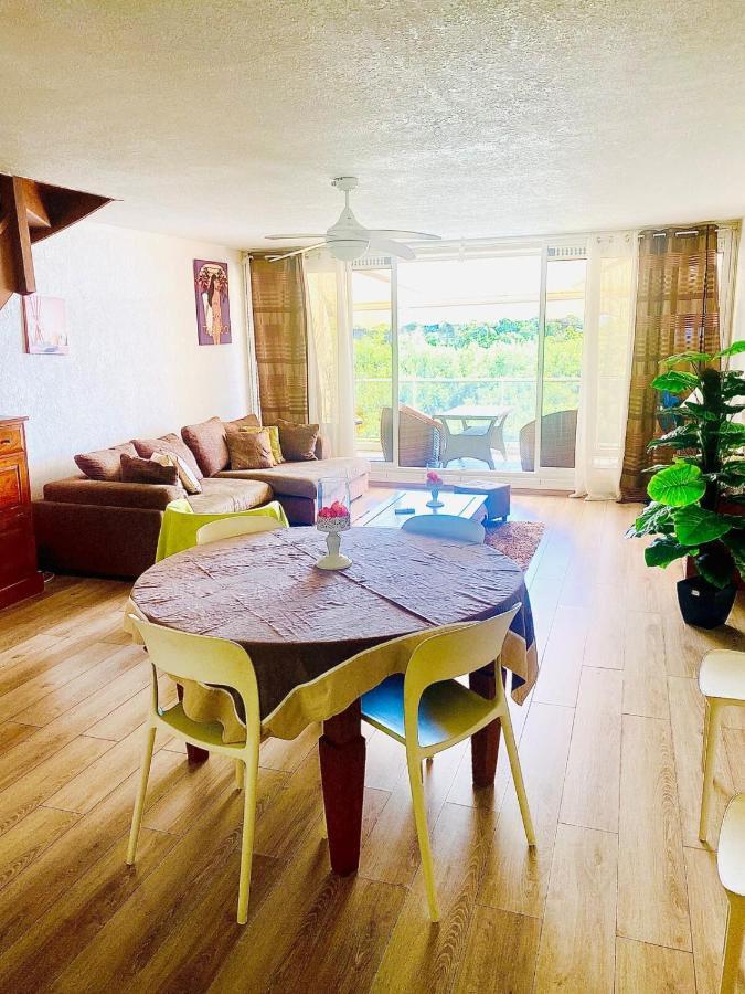 Tahiti Appartement 2 Chambres Tres Belle Vue Mer Res Tahiri 2 Punaauia  Exterior foto